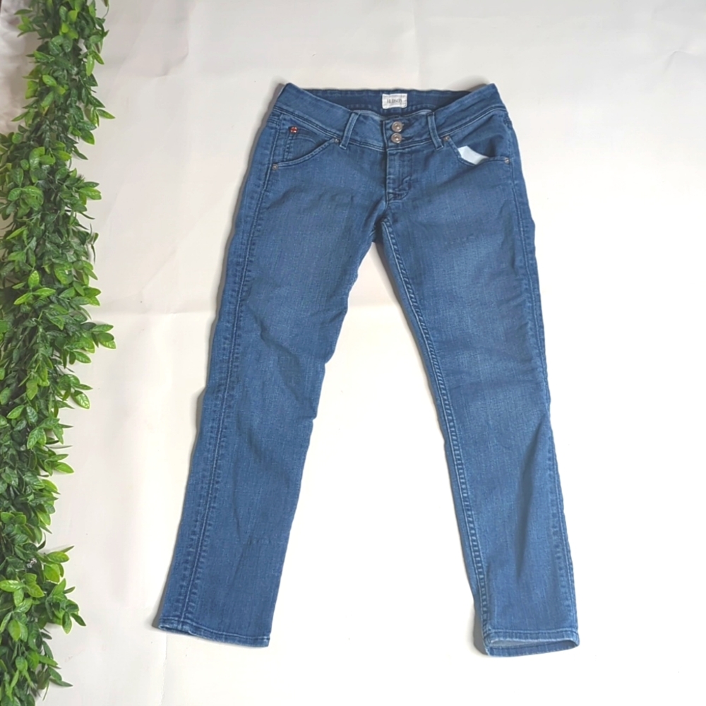 Hudson Collin Flap Skinny Crop Jeans size 25